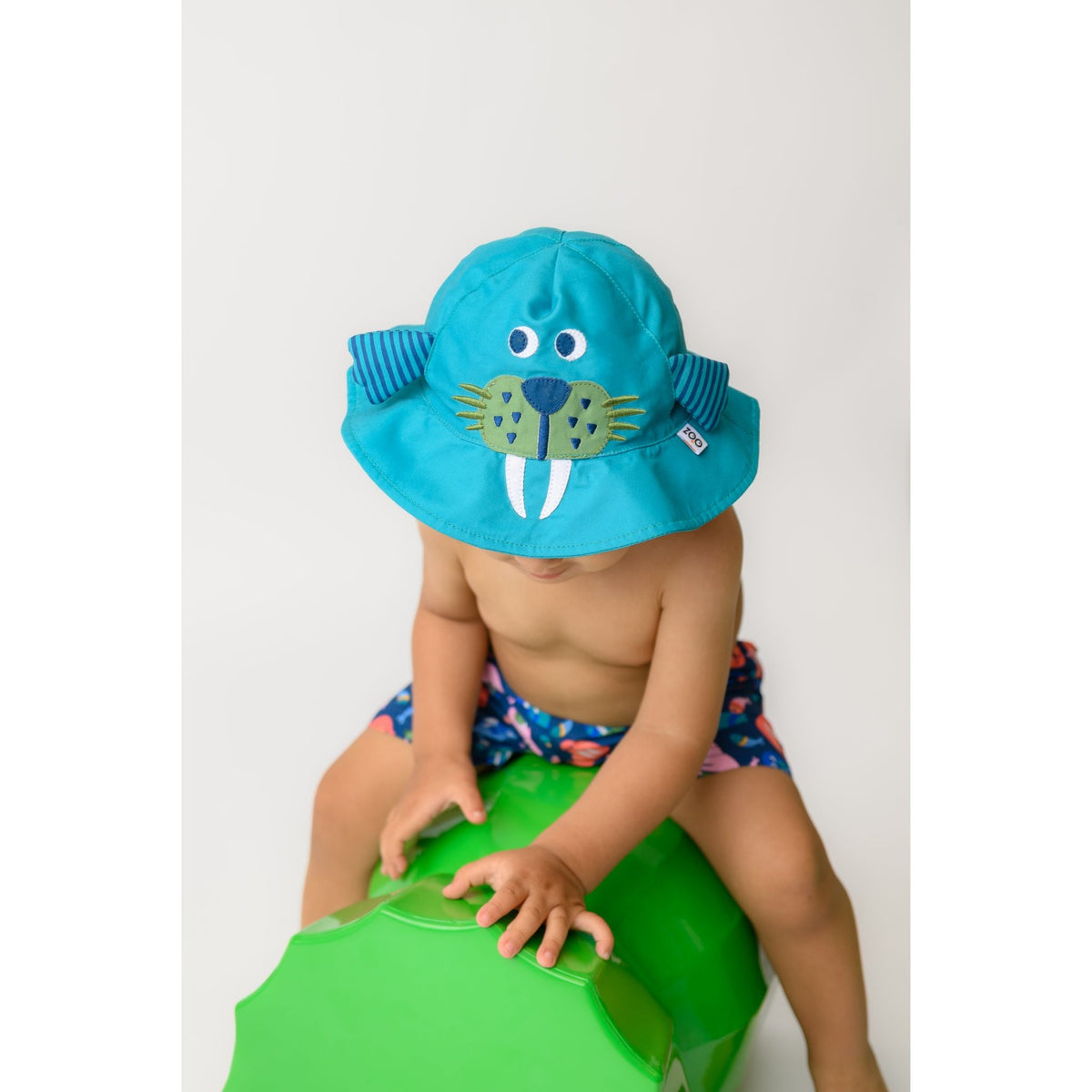 Baby Swim Diaper & Sun Hat Set - Wally the Walrus