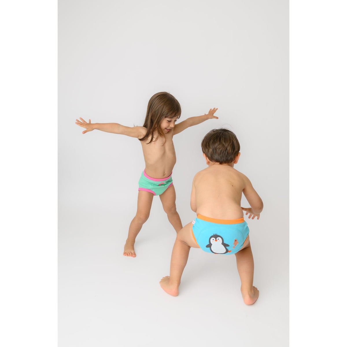Toddler Organic Potty Training Pants (3-pk) - Mermaids