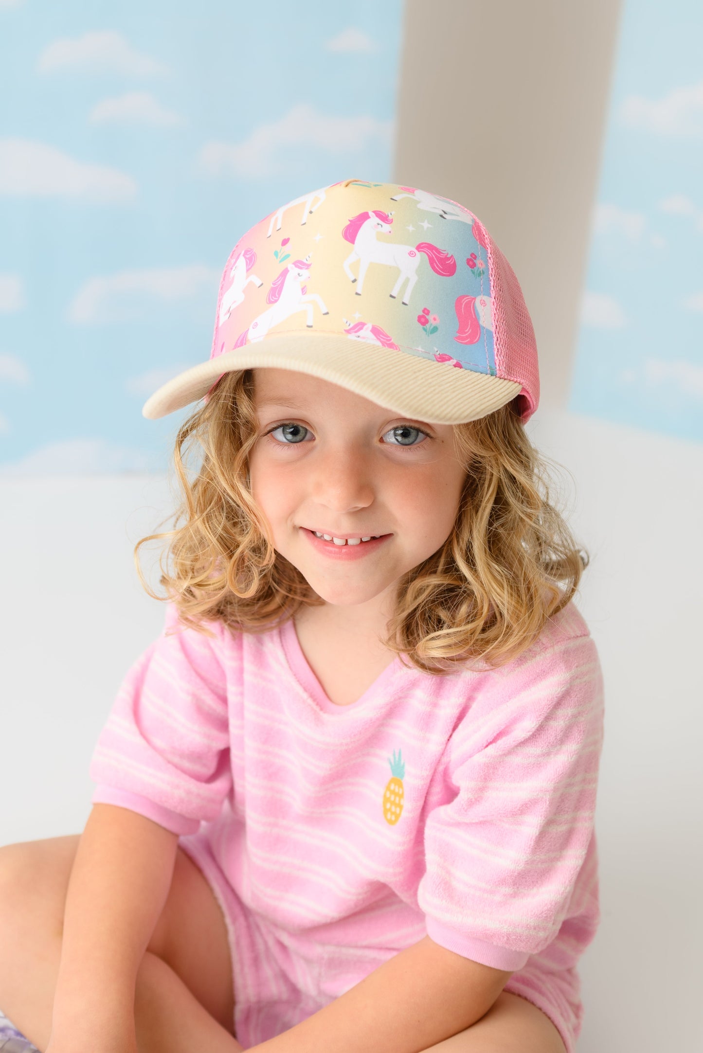 (NEW!) ZOOxFJK Toddler/Kids Printed Ball Cap - Unicorn
