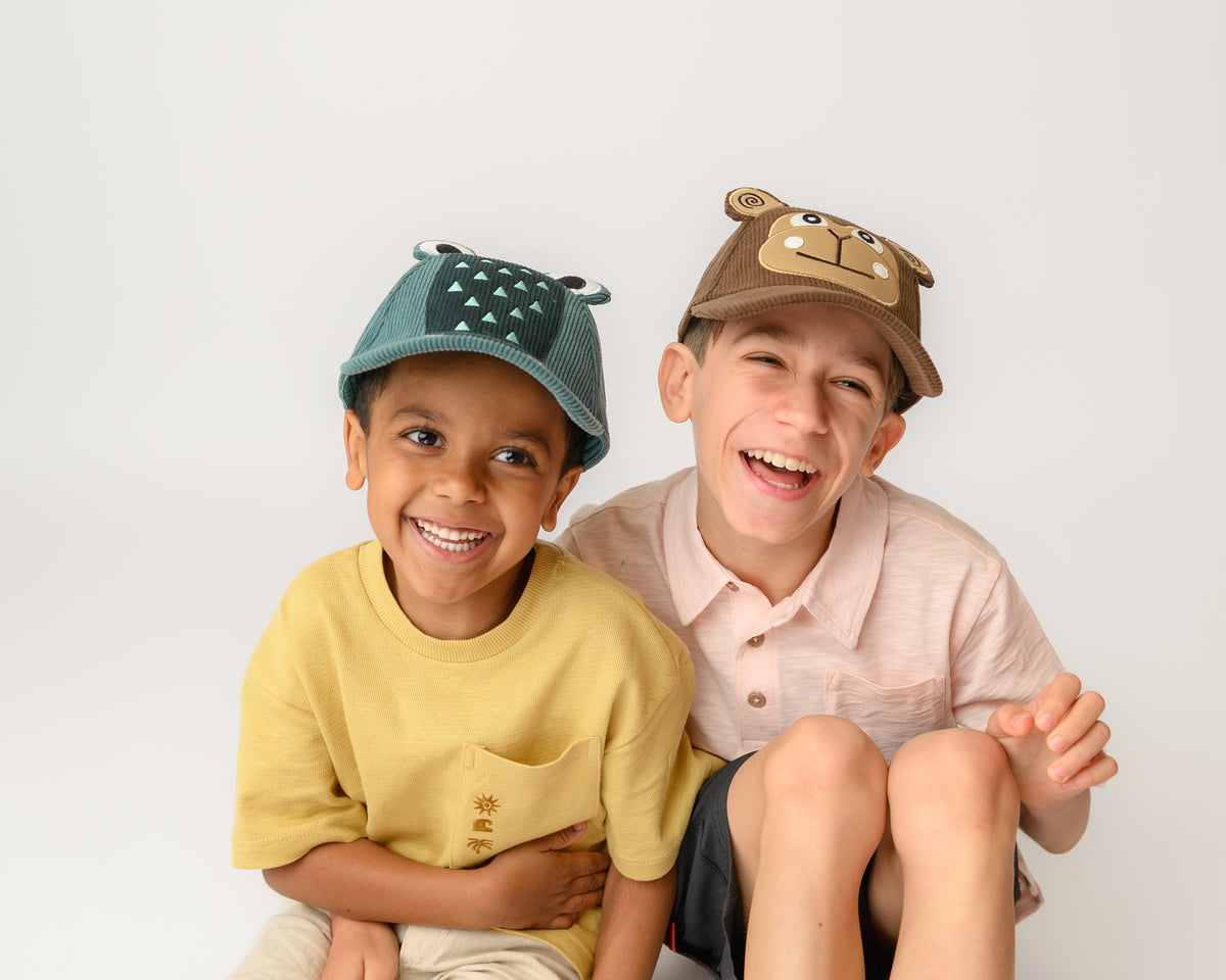 NEW! – ZOOxFJK Kids 3D Cap - Monkey