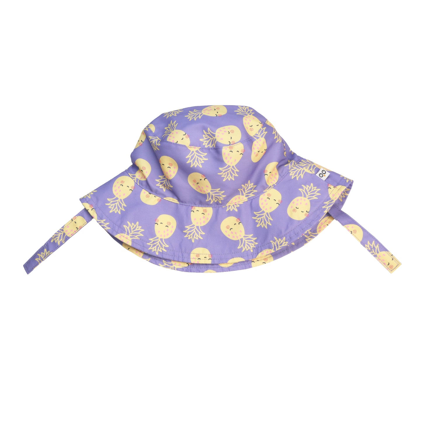 Baby/Toddler Printed Bucket Sun Hat - Pineapple