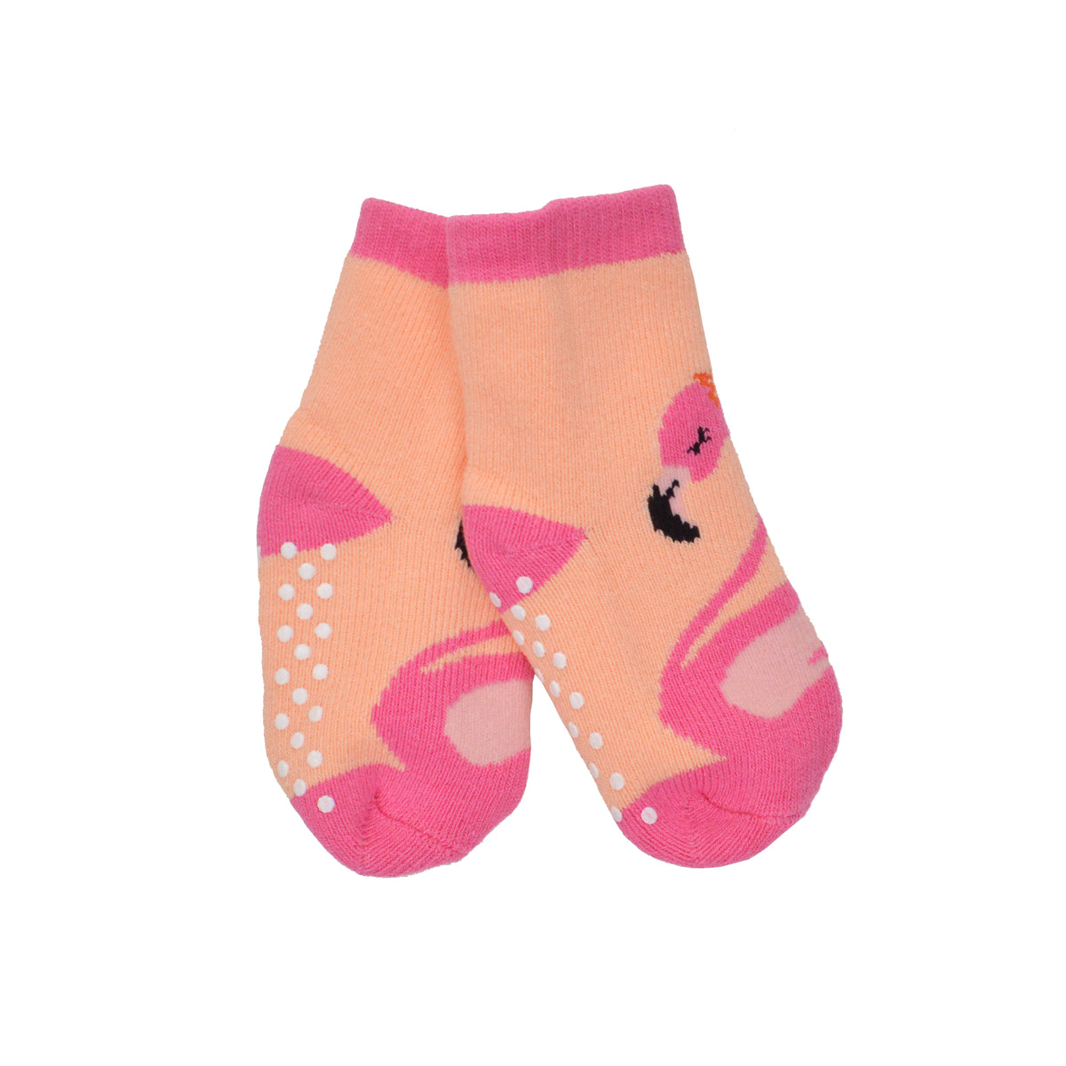 Baby/Toddler Terry Socks Set (3-pk) - Franny the Flamingo