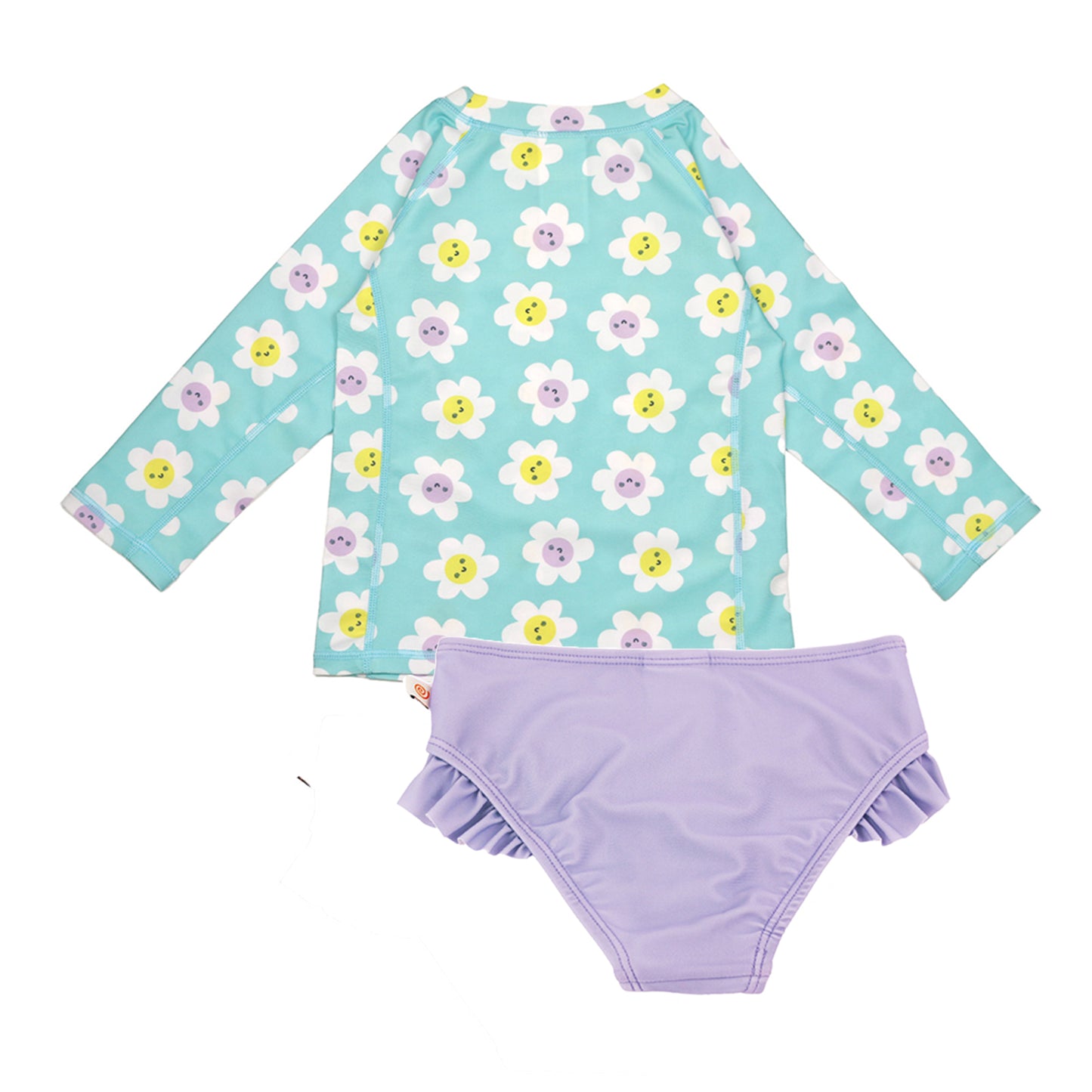 Baby/Toddler Girls Swim Top & Bikini Bottoms Set - Daisy