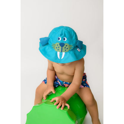 Baby Swim Diaper & Sun Hat Set - Wally the Walrus