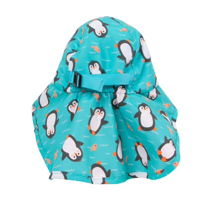 Baby/Toddler Cape Sunhat - Penguin