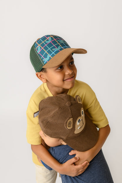 **2026 PRE-ORDER** ZOOxFJK Toddler/Kids Printed Ball Cap - Alligator