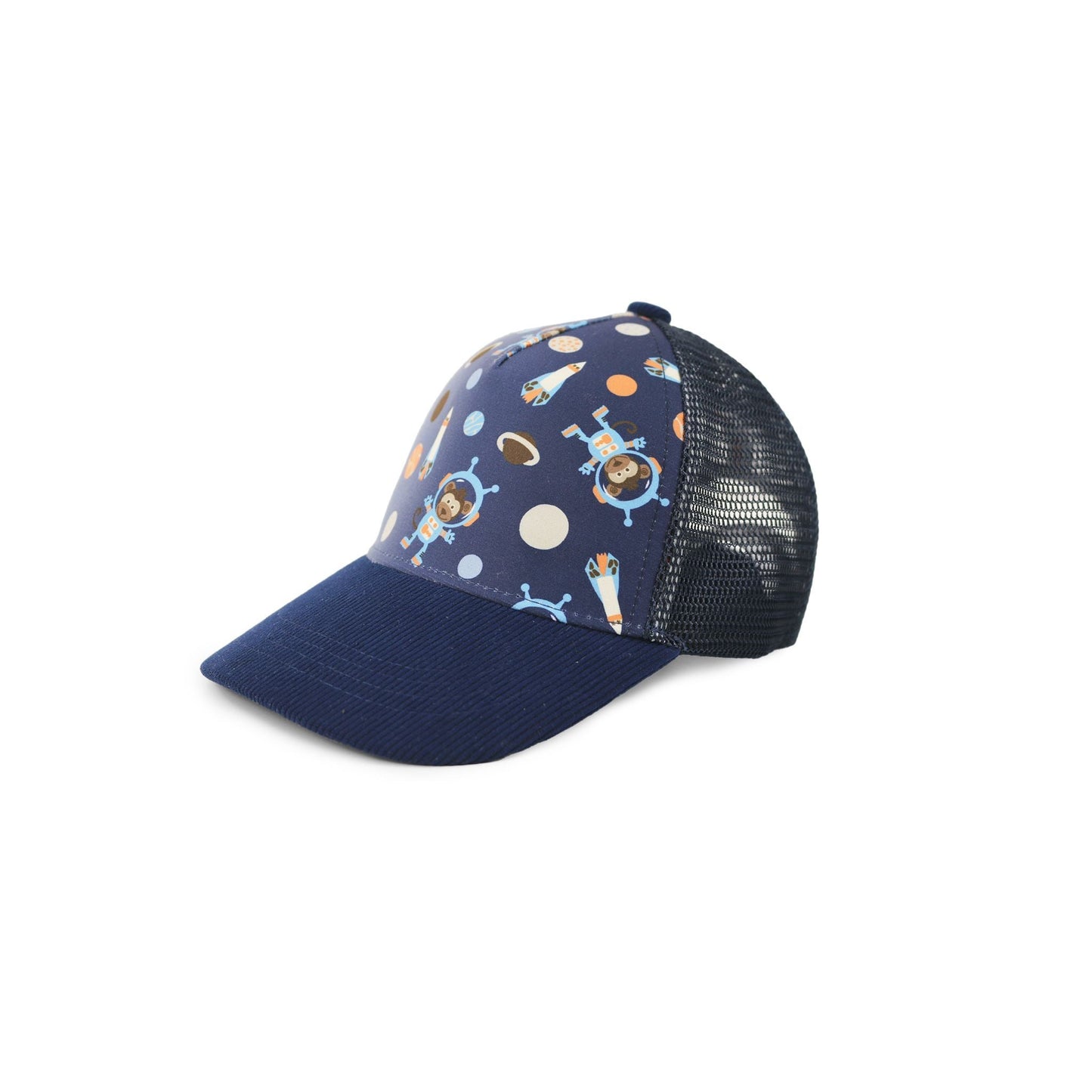 NEW! – ZOOxFJK Toddler/Kids Printed Ball Cap - Space Monkey