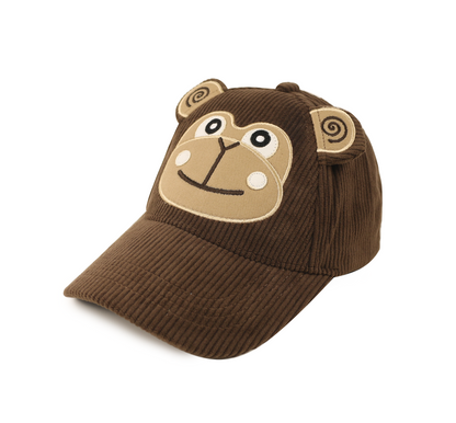 **2026 PRE-ORDER** ZOOxFJK Kids 3D Cap - Monkey