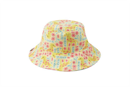 **2026 PRE-ORDER** ZOOxFJK Baby/Kids Reversible Patterned Sun Hat - Unicorn | Giraffe