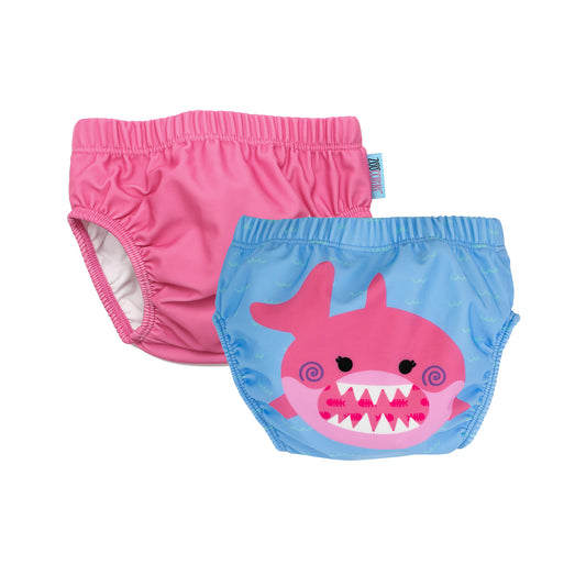 Baby/Toddler Reuseable Swim Diaper Set (2 Pcs) - Sophie the Shark