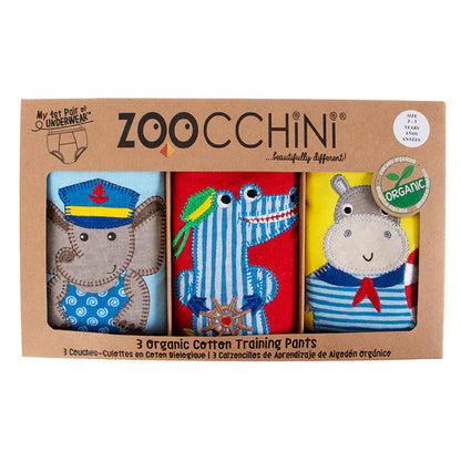 Toddler Organic Potty Training Pants (3-pk) - Maritime Mates