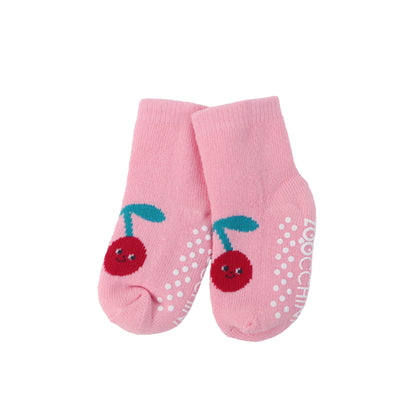**2026 PRE-ORDER** Baby/Toddler Terry Socks Set (3-pk) - Cherry