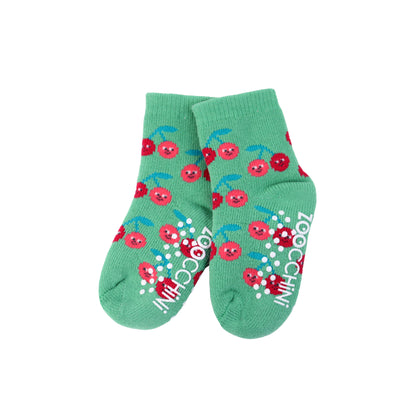 **2026 PRE-ORDER** Baby/Toddler Terry Socks Set (3-pk) - Cherry