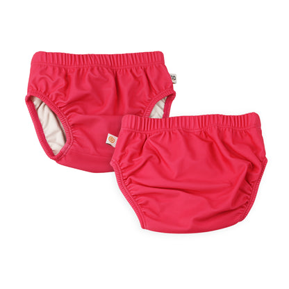 **2026 PRE-ORDER** Baby/Toddler Reuseable Swim Diaper Set (2 Pcs) - Franny the Flamingo