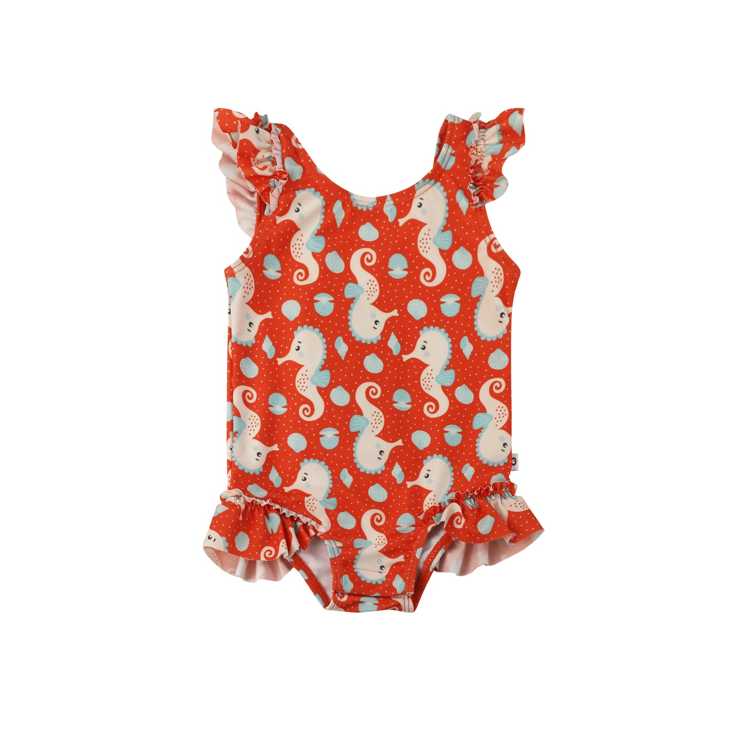 **2026 PRE-ORDER** Baby Ruffled One Piece Swimsuit - Sally the Seahorse (NEW)