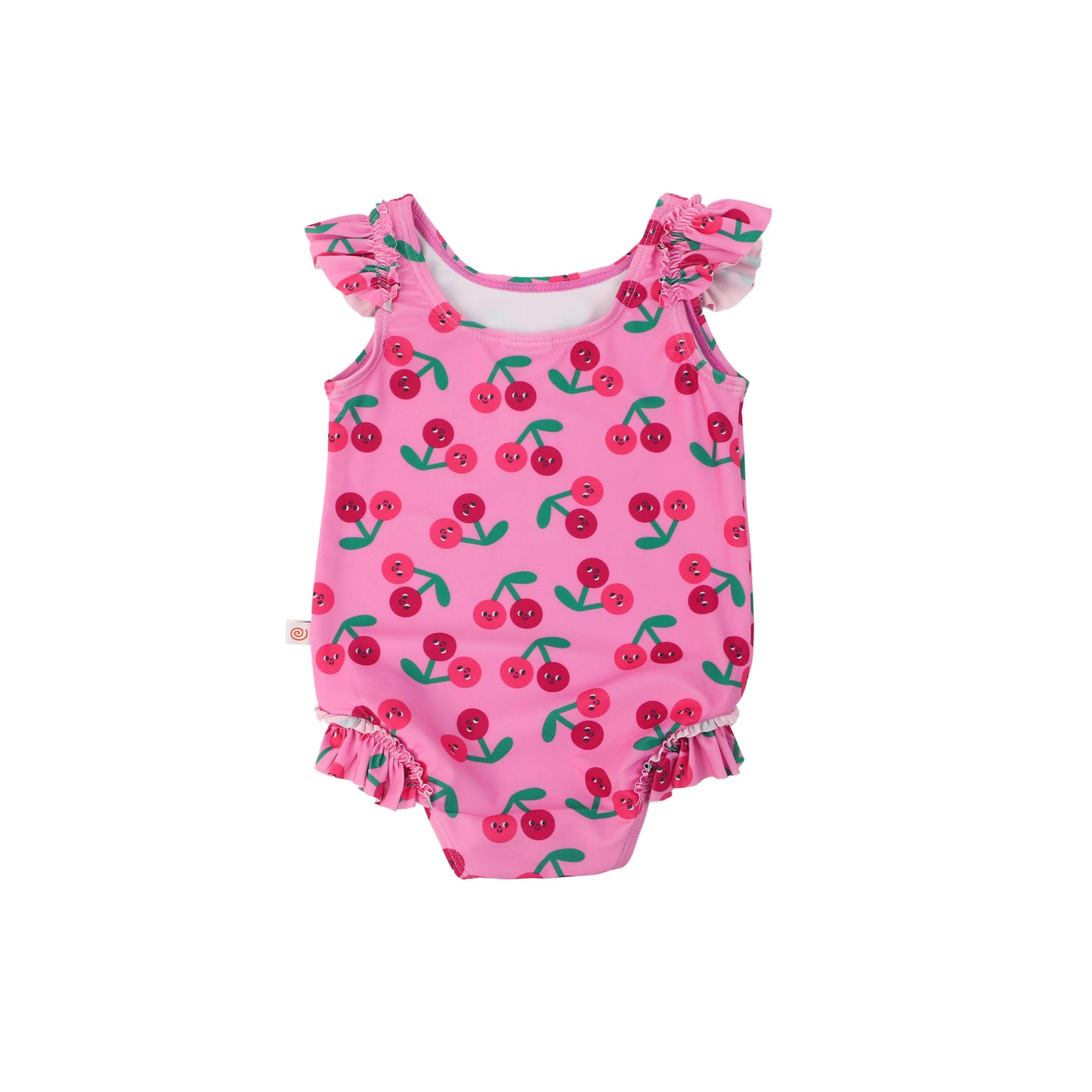 **2026 PRE-ORDER** Baby Ruffled One Piece Swimsuit - Cherry