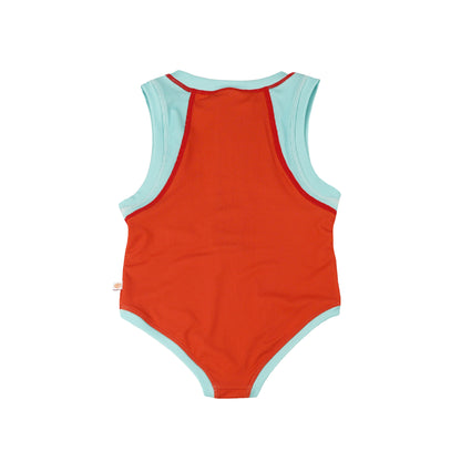 **2026 PRE-ORDER** Girls Baby/Toddler Sleeveless One Piece Solid Swimsuit - Sally the Seahorse