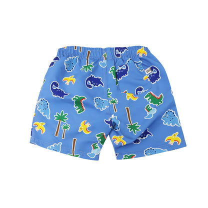 **2026 PRE-ORDER** Boys Baby/Toddler Printed Swim Shorts - Devin the Dino & Friends