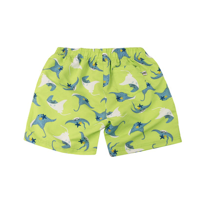 **2026 PRE-ORDER** Boys Baby/Toddler Printed Swim Shorts - Sid the Stingray