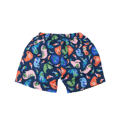 **2026 PRE-ORDER** Boys Baby/Toddler Printed Swim Shorts - Wally the Walrus