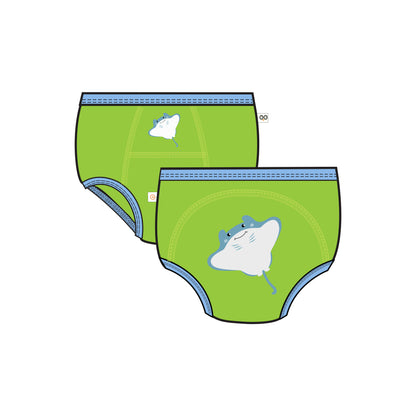 **2026 PRE-ORDER** Toddler Organic Potty Training Pants (3-pk) - Sea Crew