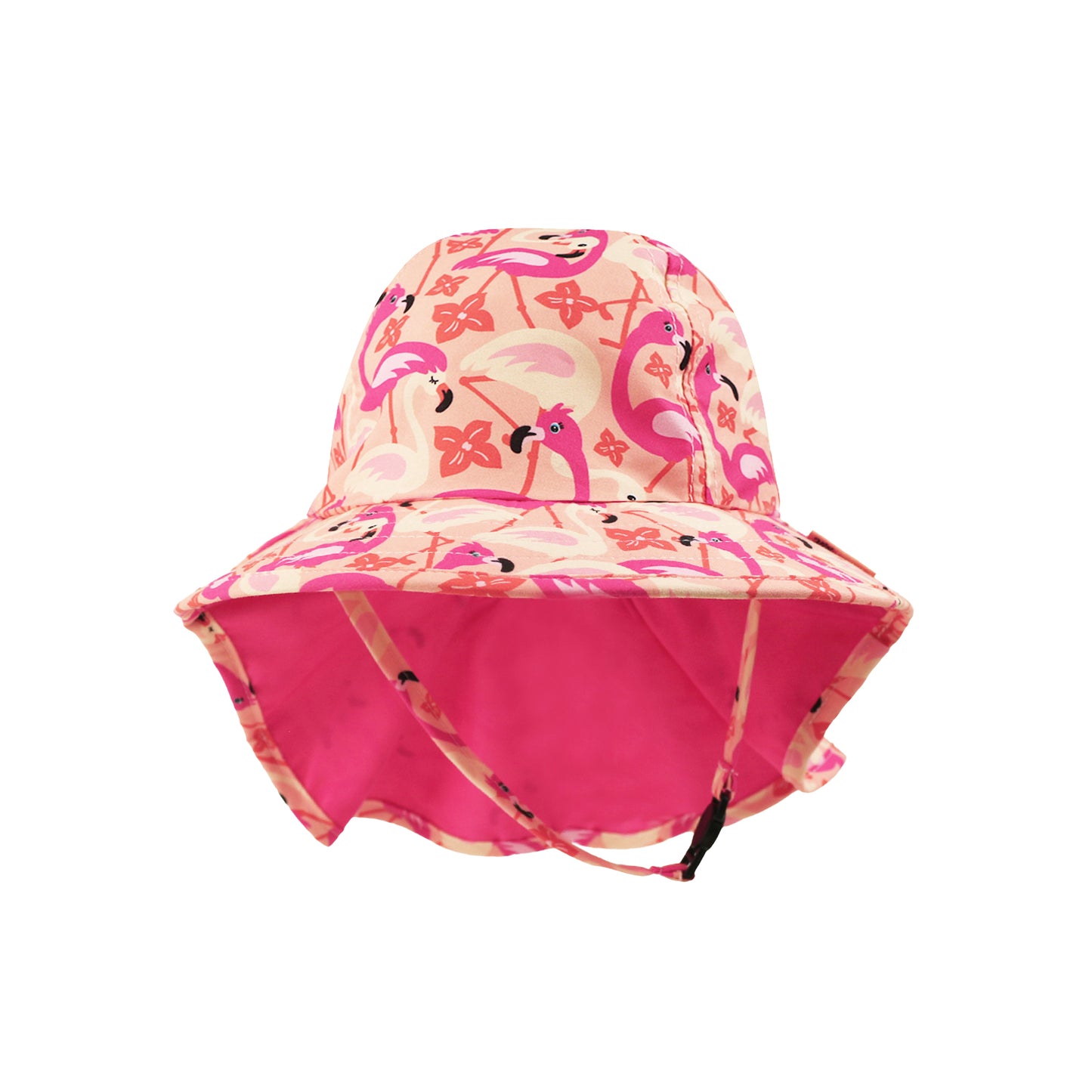 **2026 PRE-ORDER** Baby/Toddler Cape Sunhat - Franny the Flamingo