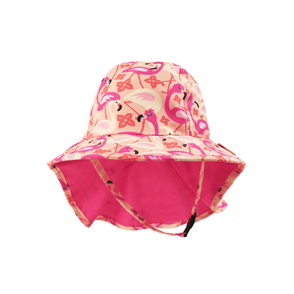 **2026 PRE-ORDER** Baby/Toddler Cape Sunhat - Franny the Flamingo