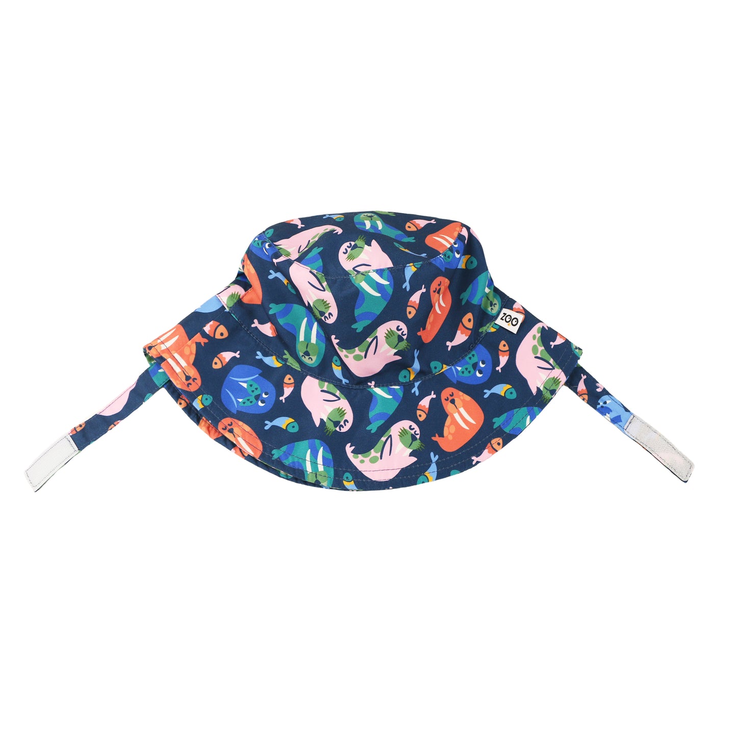 **2026 PRE-ORDER** Baby/Toddler Printed Bucket Sun Hat - Wally the Walrus