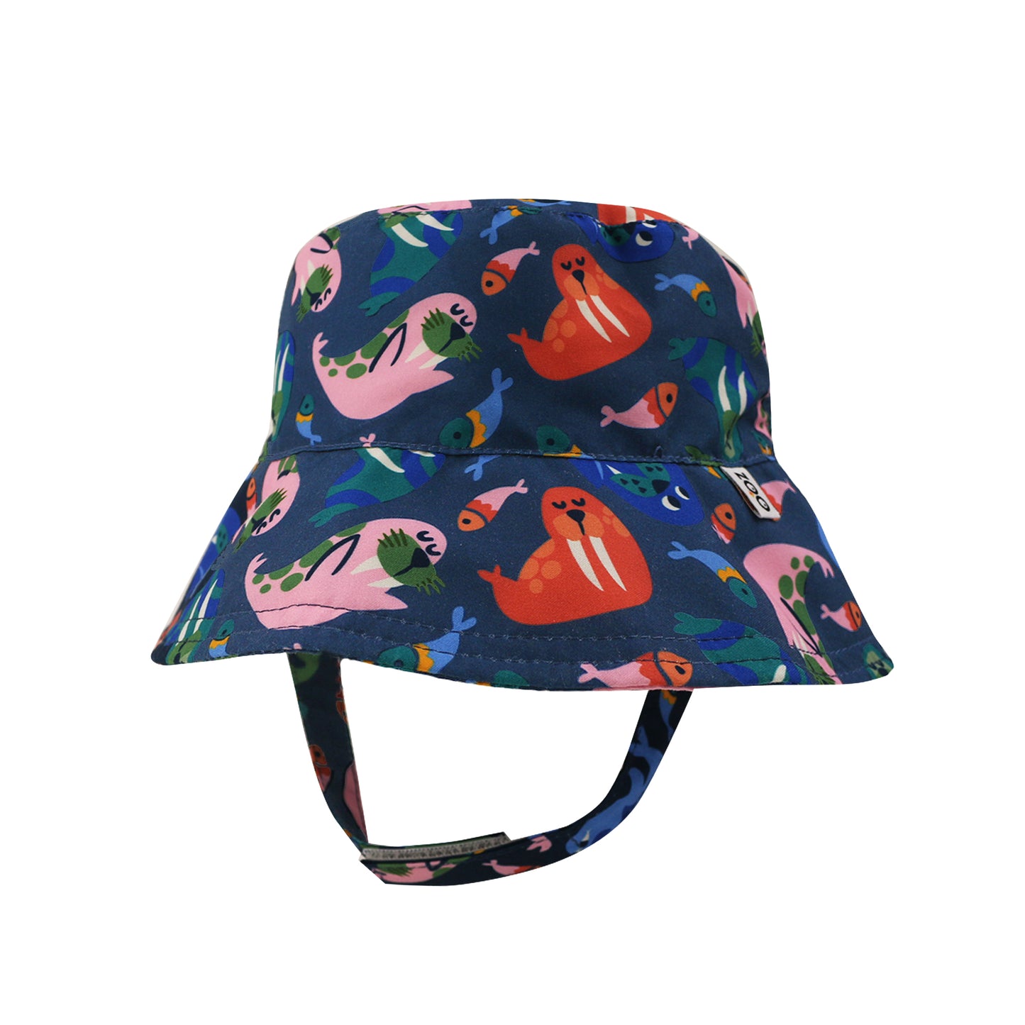 **2026 PRE-ORDER** Baby/Toddler Printed Bucket Sun Hat - Wally the Walrus