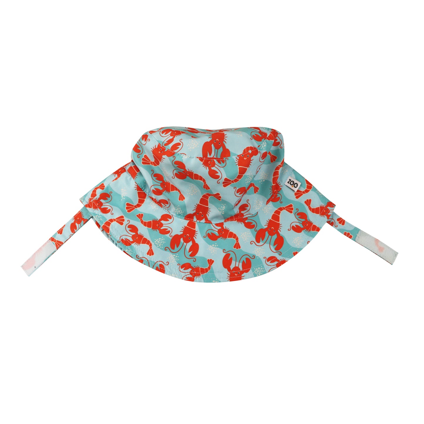 **2026 PRE-ORDER** Baby/Toddler Printed Bucket Sun Hat - Logan the Lobster