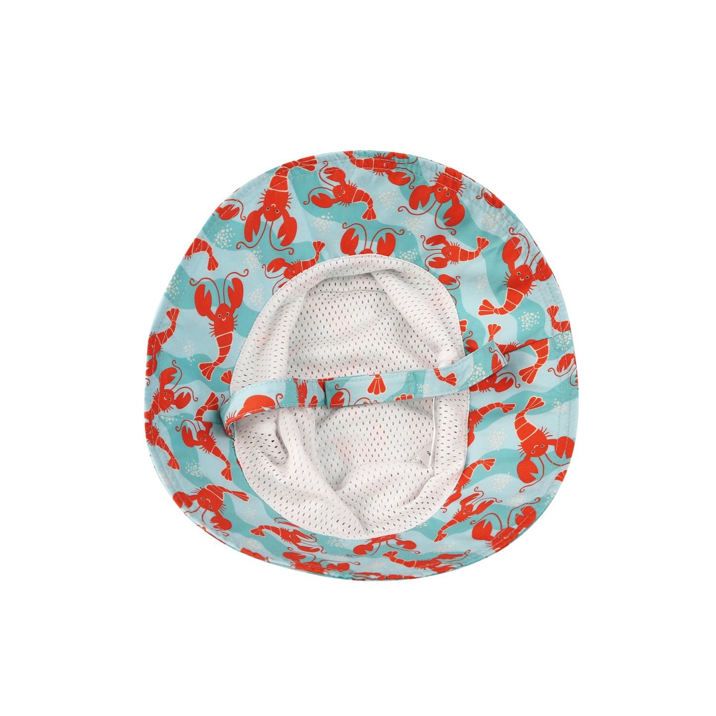 **2026 PRE-ORDER** Baby/Toddler Printed Bucket Sun Hat - Logan the Lobster