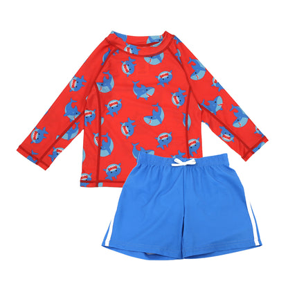 Baby/Toddler Boys Swim Top & Swim Shorts Set - Sherman the Shark
