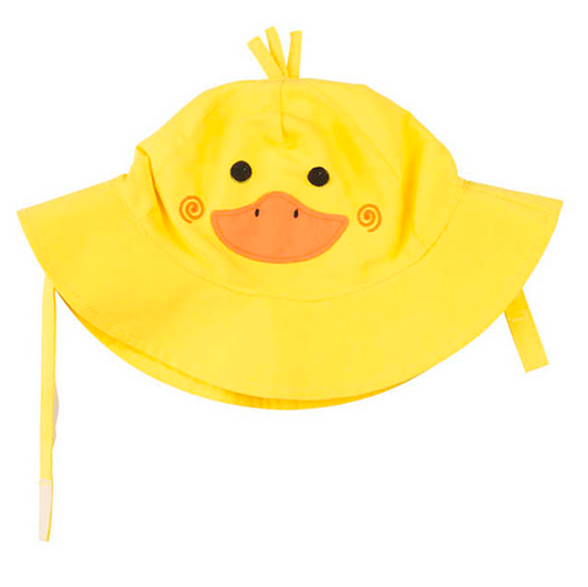 Baby Sun Hat - Puddles the Duck