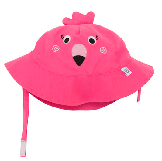Baby Sun Hat - Franny the Flamingo