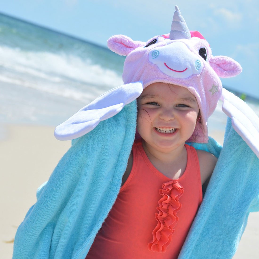 Zoocchini Hooded Bath Towels - Allie Alicorn Zoocchini Hooded Bath Towels - Allie Alicorn