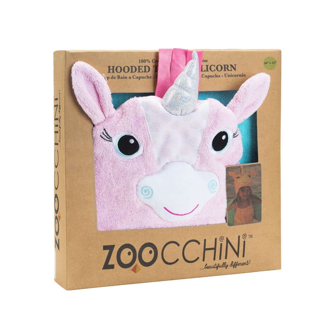 Zoocchini Hooded Bath Towels - Allie Alicorn Zoocchini Hooded Bath Towels - Allie Alicorn