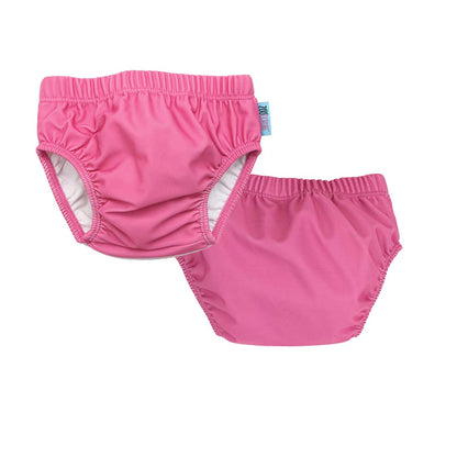 12114 Knit Swim Diaper 2PC Pink Shark PS