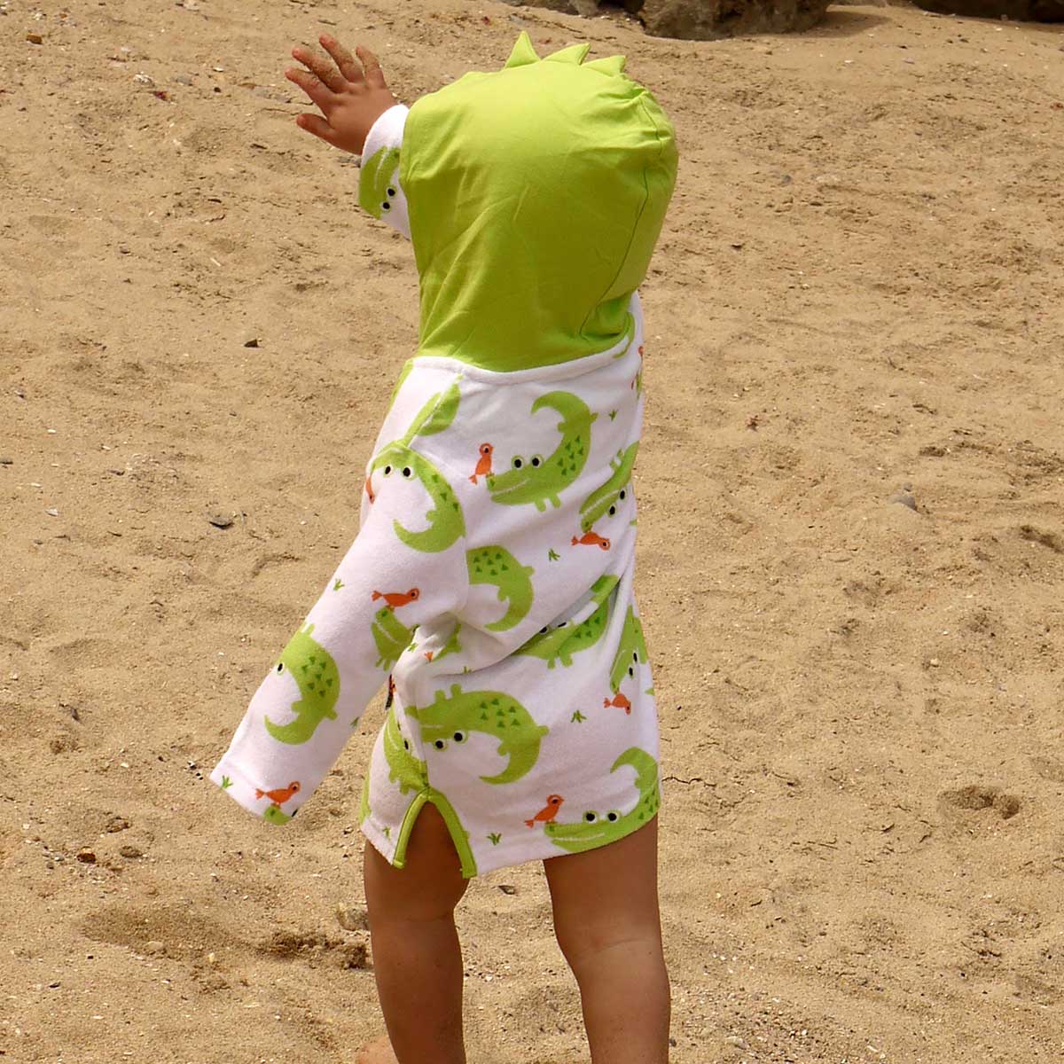 ZOOCCHINI UPF50+ Swim Coverup - Aidan the Alligator