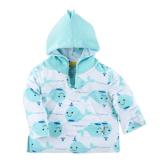ZOOCCHINI UPF50+ Swim Coverup - Willy the Whale