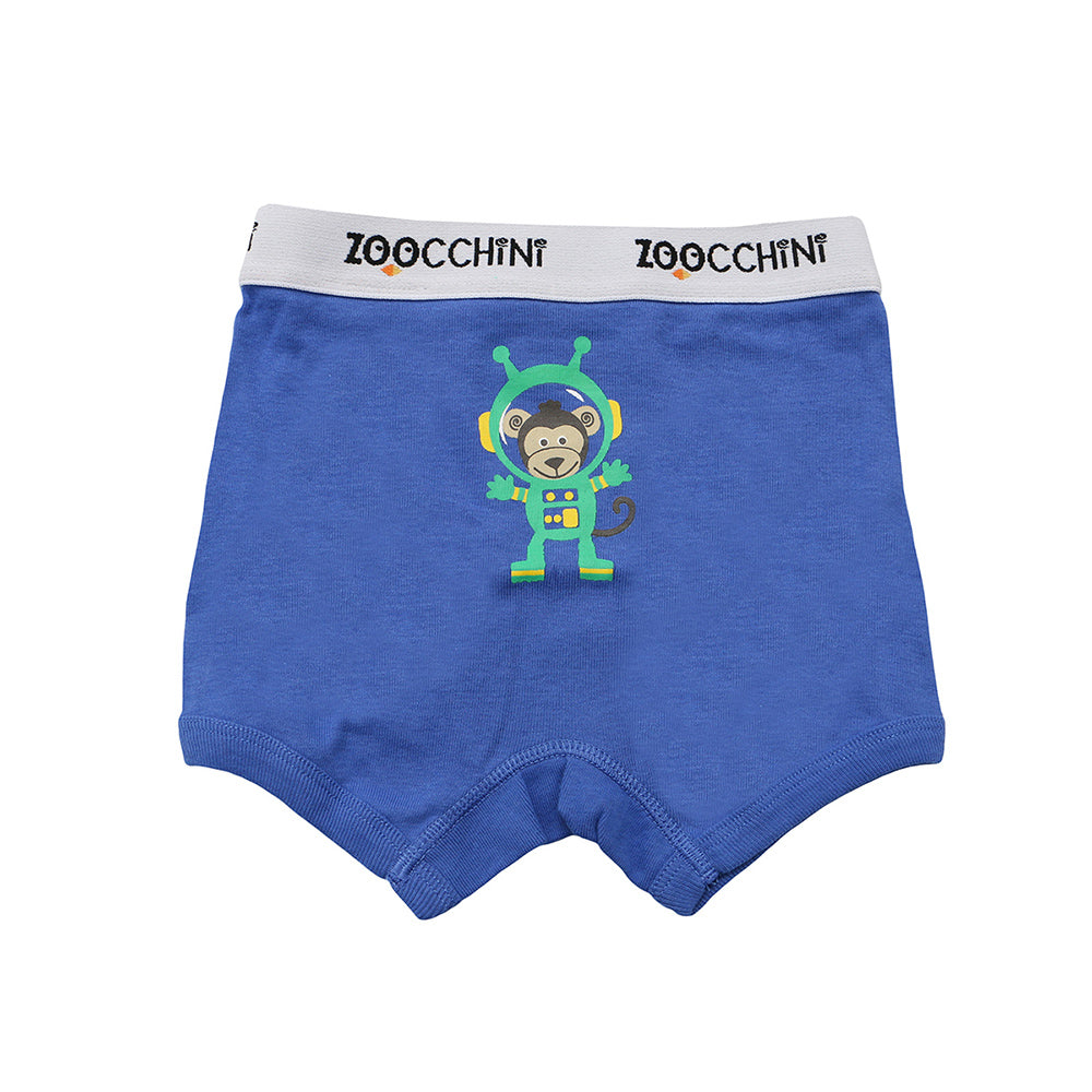 ZOOCCHINI 3 Piece Organic Boxers - Space Force