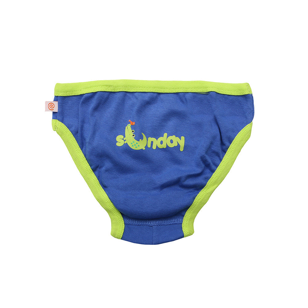 ZOOCCHINI 7 Piece Organic Briefs - Days of the Week