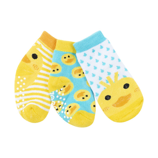 Baby/Toddler Terry Socks Set (3-pk) - Puddles the Duck