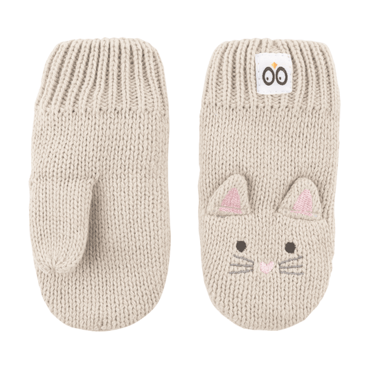 Baby/Toddler Knit Mittens - Kallie the Kitten