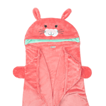 Toddler/Kids Animal Hooded Blanket - Bella the Bunny