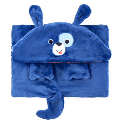 Toddler/Kids Animal Hooded Blanket - Duffy the Dog