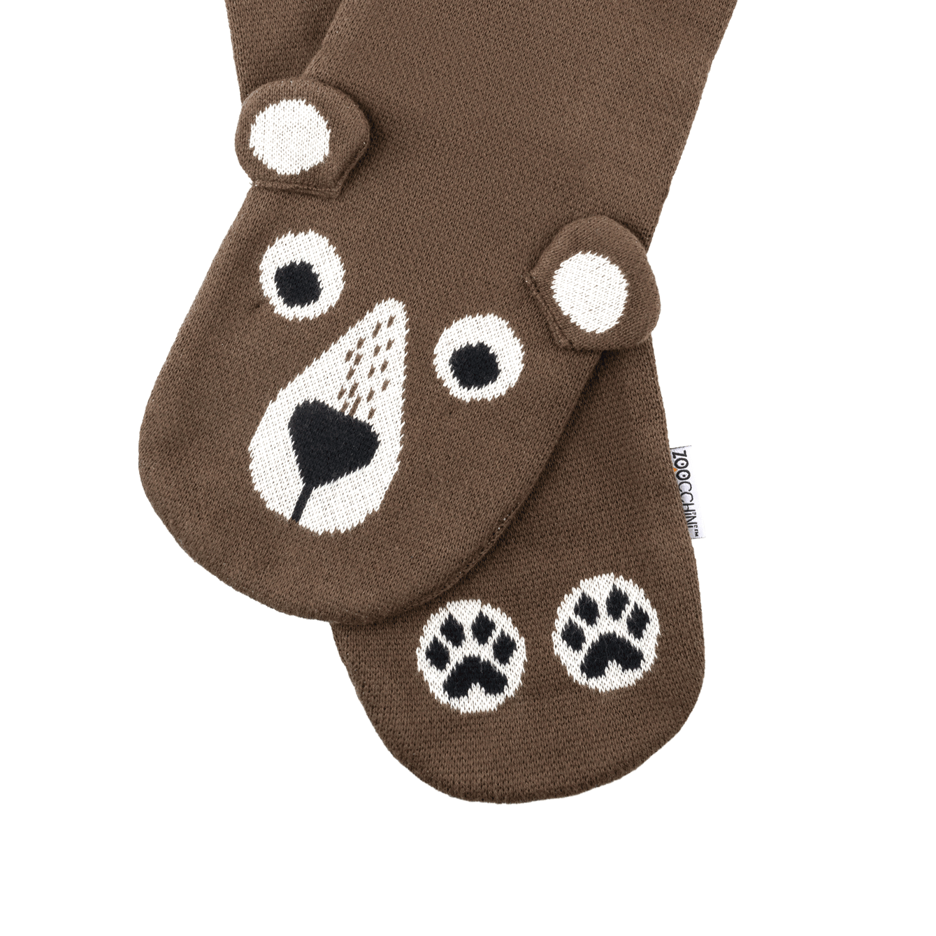 Toddler/Kids Winter Knit Scarf - Bosley the Bear