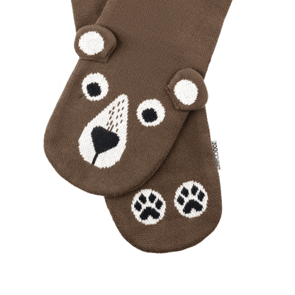 Toddler/Kids Winter Knit Scarf - Bosley the Bear