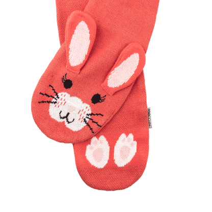 Toddler/Kids Winter Knit Scarf - Bella the Bunny